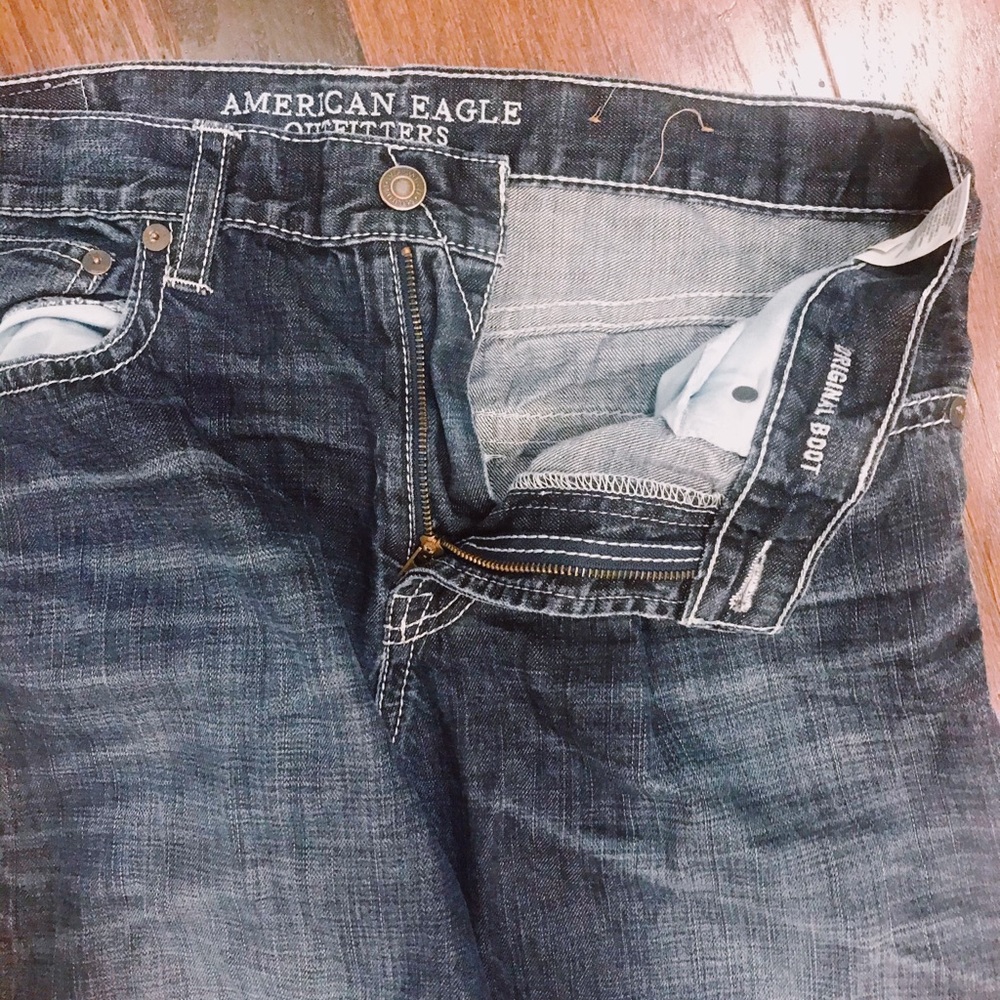 2 pairs of American Eagle Jeans 34/34